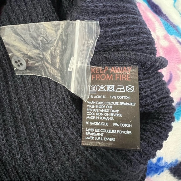 Urban Outfitters S-P Color Block Striped Henley Button Sweater - Picture 12 of 16